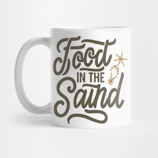 Foot in the sand Mug